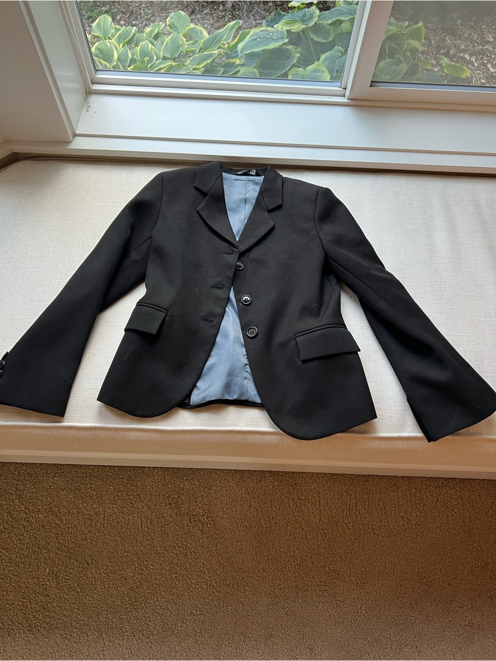 Devon Aire black children’s equestrian show coat 10 - Picture 2 of 4